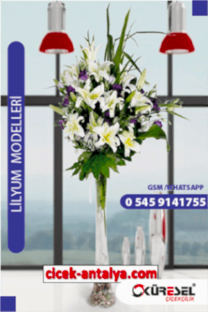 Lilyum Çiçek Sipariş Model L07 Lilyum antalya lilyum satan çiçekçi